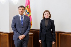 Maia Sandu a avut o întrevedere cu Secretarul de Stat pentru afaceri europene al Portugaliei, Tiago Antunes